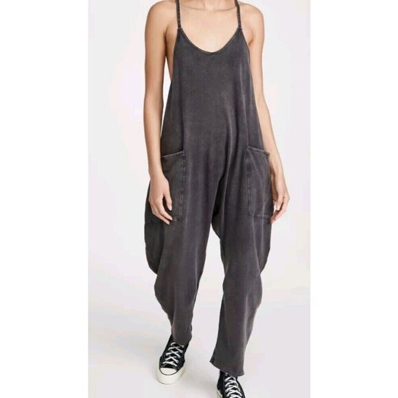 Free People FP Movement womens Hot Shot One-piece Grey Petite XS - Picture 1 of 11